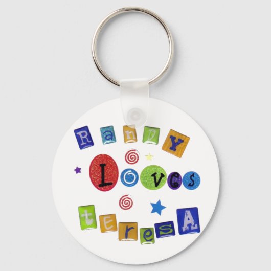 R L T キーホルダー (正面)