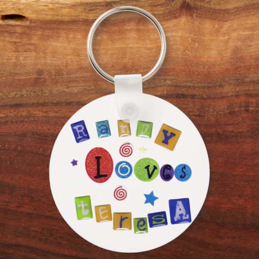 R L T キーホルダー (正面)