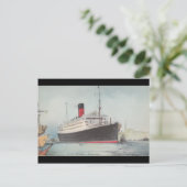 R.M.S.カリンシアヴィンテージはがき ポストカード (スタンド正面)