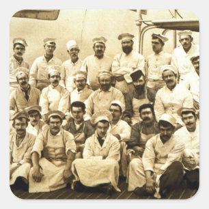 R.M.S. Teutonic (b/w. p.の船の調理師 スクエアシール
