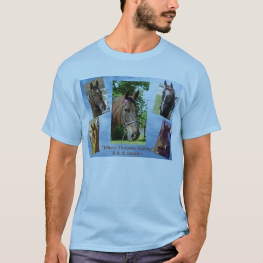 R&Rの馬小屋のSchoolhorses Tシャツ (正面)
