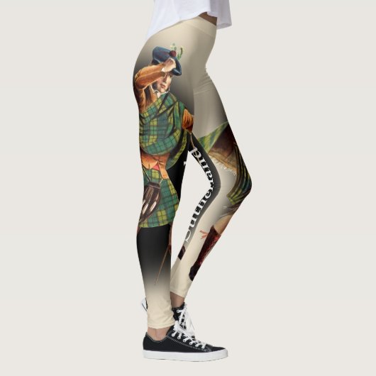 R.R. McIan著スコットランドの一族サザランド レギンス (右)