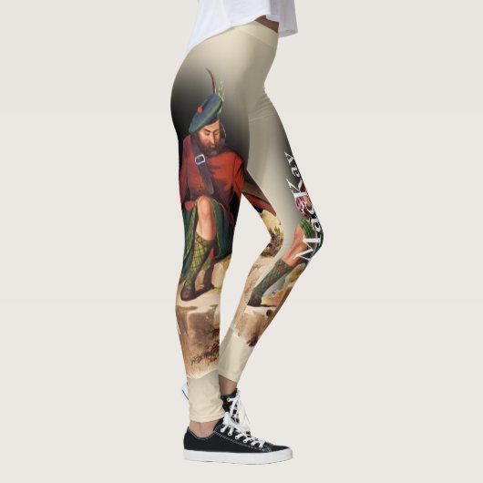 R.R. McIan著スコットランドの一族MacKay レギンス (右)