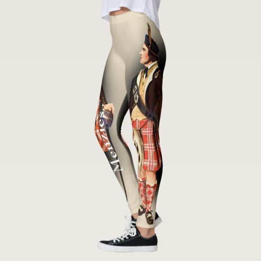 R.R. McIan著スコットランドの一族Menzies レギンス (左)