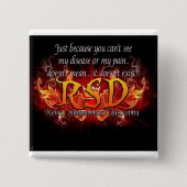 R S Dの認識度ボタン 缶バッジ (正面)