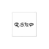 R.S.V.Pゴム印 ラバースタンプ (インプリント)