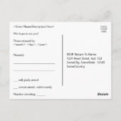 「r.s.v.p.」のクリーニング ポストカード (裏面)