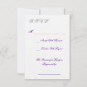 R.S.V.P. 出欠カード (正面)