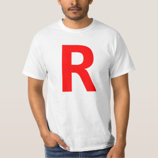 R Tシャツ