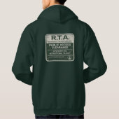 R.T.A. 公開アクセス許可パーカー パーカ (裏面)