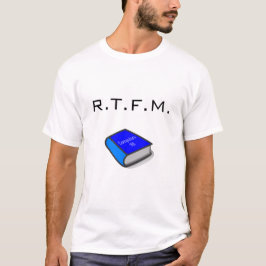 R.T.F.M.Tシャツ（本のイメージ） Tシャツ