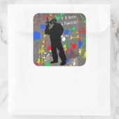 R U準備4ペイントボール? スクエアシール (バッグ)