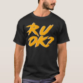 R U OK Tシャツ (正面)
