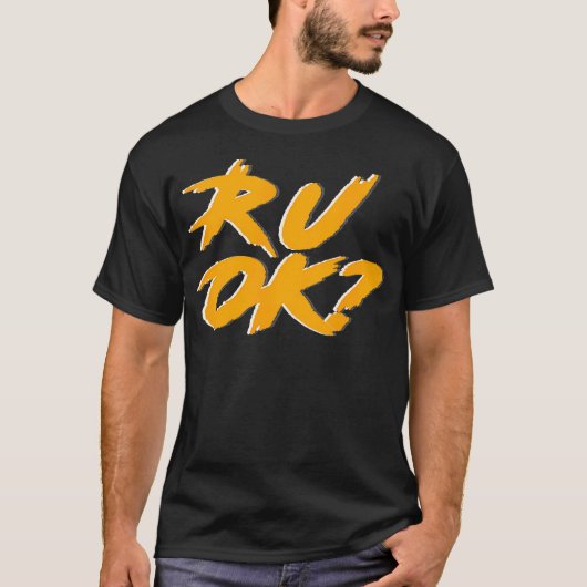R U OK Tシャツ (正面)