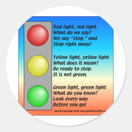 R-Y-G – ライト ラウンドシール (正面)