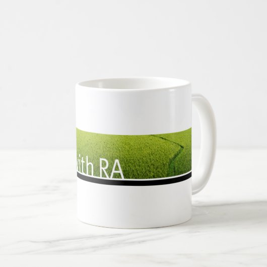 RAのマグとのあなたの生命 コーヒーマグカップ (正面右)