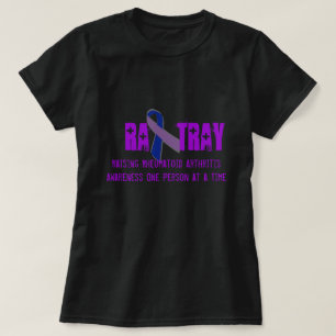 RAの皿の慢性関節リウマチの認識度のフード付きスウェットシャツ Tシャツ