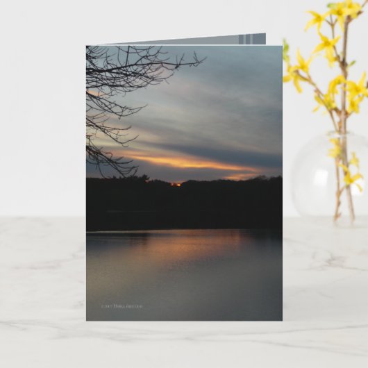 RAの落日 カード (黄色い花)