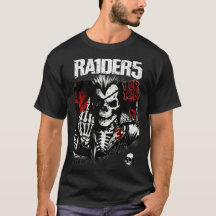 RA1DER5:「アナーキー」パンクスケルトルグラフィックTシャツ