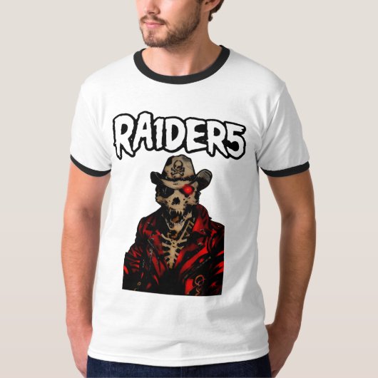 RA1DER5: サイバーカウボーイグラフィックTシャツ Tシャツ (正面)
