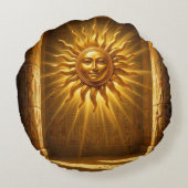 Ra – Ägyptischer Sonnengott´1 ラウンドクッション (裏面)