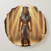 Ra – Ägyptischer Sonnengott´3 ラウンドクッション (裏面)