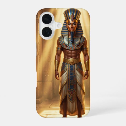 Ra – Ägyptischer Sonnengott´3 iPhone 16ケース (裏面)