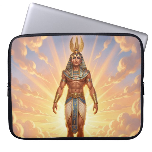 Ra – Ägyptischer Sonnengott´4 ラップトップスリーブ (正面)