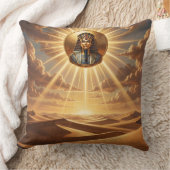 Ra – Ägyptischer Sonnengott´5 クッション (ブランケット)