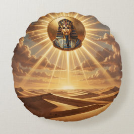Ra – Ägyptischer Sonnengott´5 ラウンドクッション