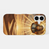 Ra – Ägyptischer Sonnengott´5 iPhone 16ケース (裏面横)