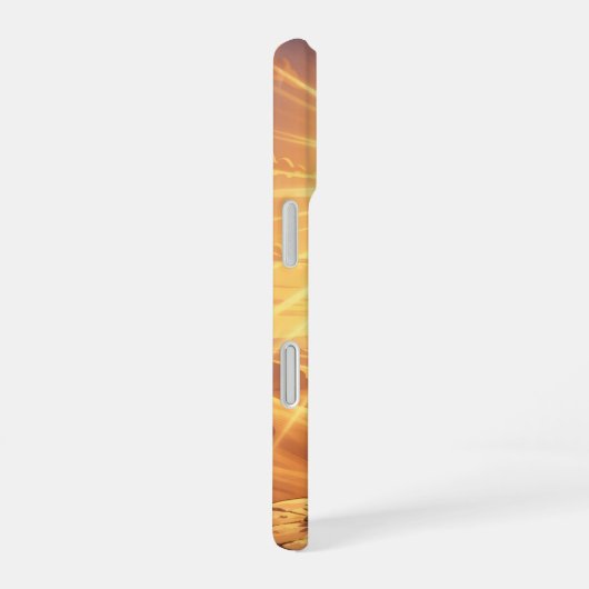 Ra – Ägyptischer Sonnengott iPhone 16ケース (右側面)