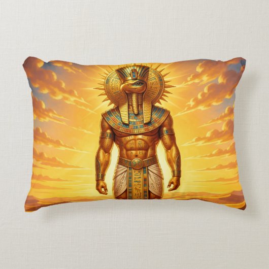 Ra – Egyptian Sun God´1 アクセントクッション (正面)