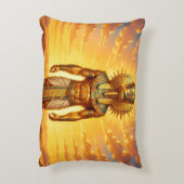 Ra – Egyptian Sun God´1 アクセントクッション (裏面(縦))