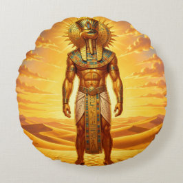 Ra – Egyptian Sun God´1 ラウンドクッション