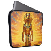 Ra – Egyptian Sun God´1 ラップトップスリーブ (正面右)
