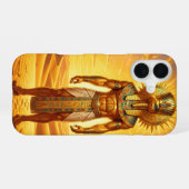 Ra – Egyptian Sun God´1 iPhone 16ケース (裏面横)