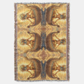 Ra – Egyptian Sun God´3´ スローブランケット (正面縦)