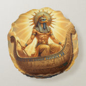 Ra – Egyptian Sun God´3´ ラウンドクッション (裏面)