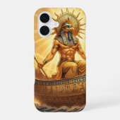 Ra – Egyptian Sun God´3´ iPhone 16ケース (裏面)