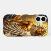 Ra – Egyptian Sun God´4 iPhone 16ケース (裏面横)