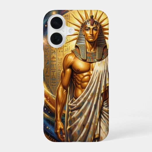 Ra – Egyptian Sun God´4 iPhone 16ケース (裏面)