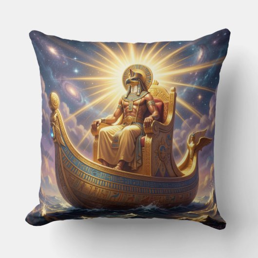 Ra – Egyptian Sun God´5 クッション (正面)
