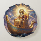 Ra – Egyptian Sun God´5 ラウンドクッション (裏面)