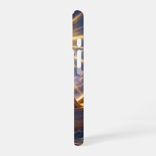 Ra – Egyptian Sun God´5 iPhone 16ケース (左側面)