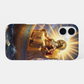 Ra – Egyptian Sun God´5 iPhone 16ケース (裏面横)