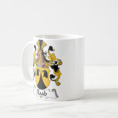 Raabの家紋 コーヒーマグカップ (正面左)