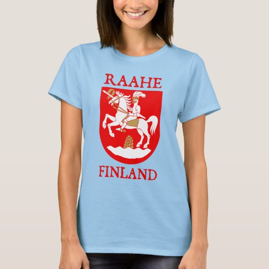 Raahe (Brahestad), Finland (Suomi) Tシャツ (正面)