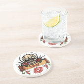 RABロカビリースカルバララブリップスティック コースター (側面)