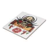 RABロカビリースカルバララブリップスティック タイル (側面)